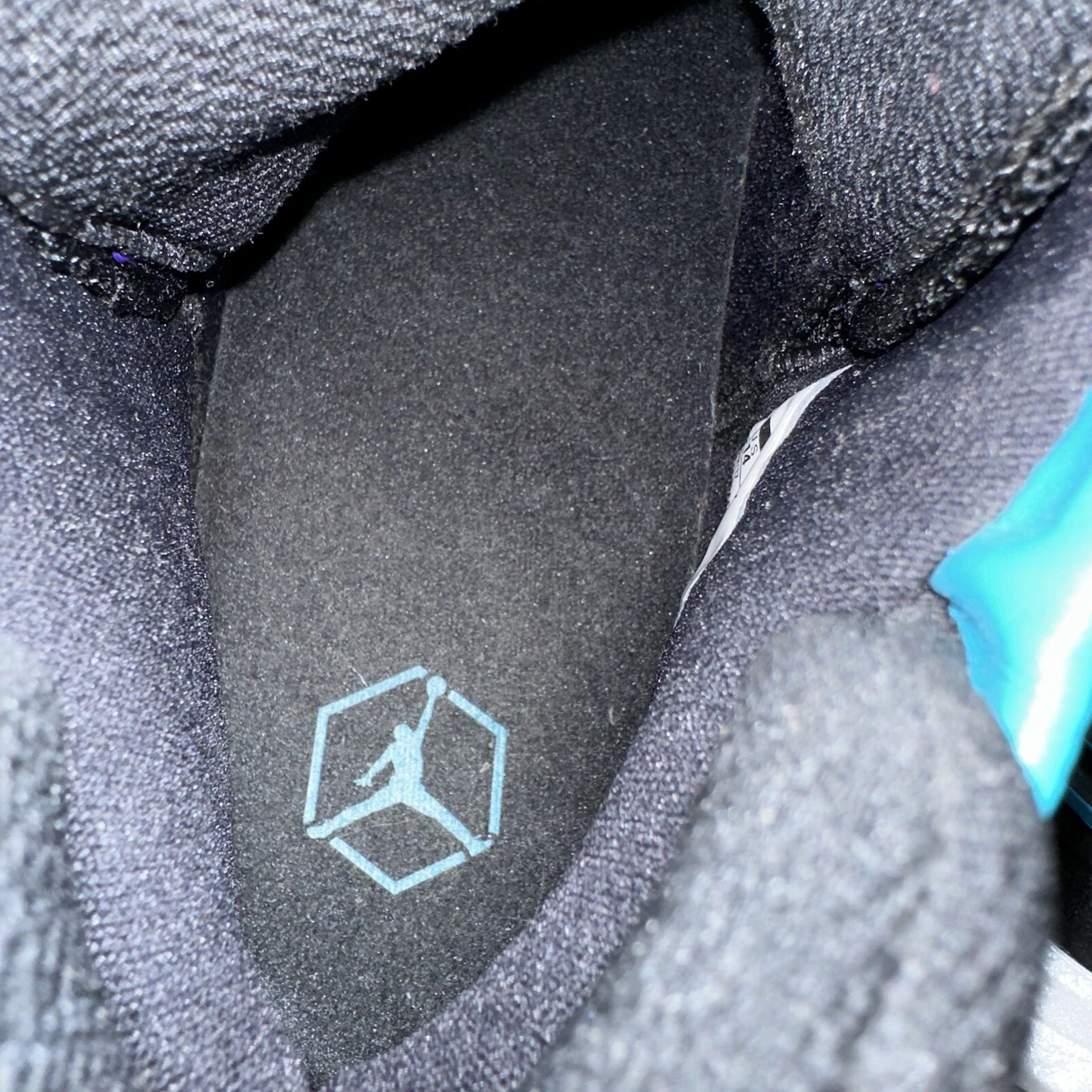 Near New NIKE Air Jordan XXXII 32 Black Teal Sneakers Size US 14 #36621 thumbnail 10