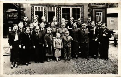 CPA AK PARIS EXPO 1937 Eine Gruppe der Bevölkerung des Königs von LILLIPUT (567991)
