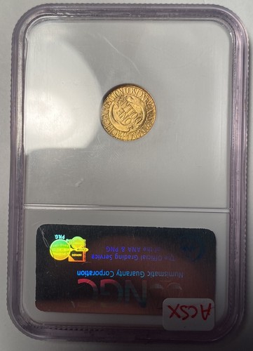 1915-S Panama Pacific Exposition Gold Dollar Commemorative NGC MS65 CAC - Picture 3 of 4