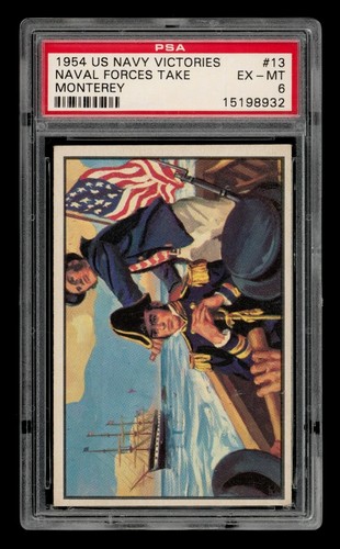 1954 U.S. Navy Victories Set-Break # 13 Naval Forces Take Monterey PSA 6 EX-MT
