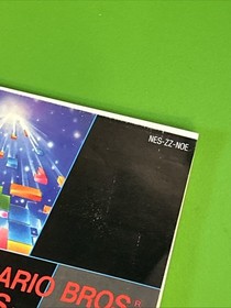 NES SUPER MARIO BROS TETRIS & NINTENDO WORLD CUP - TESTED - PAL-B - WITH MANUAL