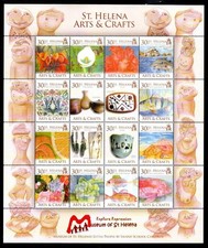 ST HELENA 2006 MNH SG989-1004 Arts and Crafts Designs