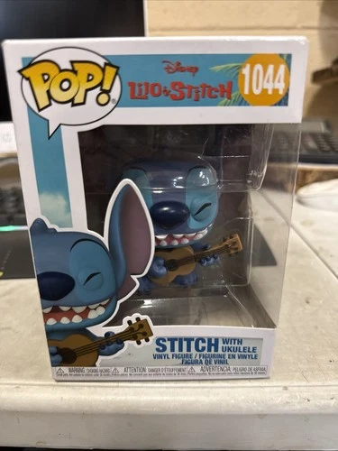Funko Pop! Disney Lilo & Stitch #1044 Stitch w/ Ukulele Vinyl Figure
