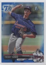 2017 Bowman Draft Chrome Blue Refractor 70th Anniversary /200 Freddy Tarnok 6u5