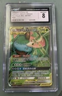 Pokemon Venusaur & Snivy GX 001/061 CSM2.5C Chinese RR Tag Team Holo NM * CGC 8