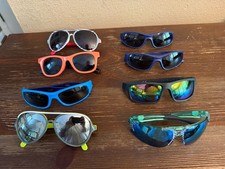 Unisex Boys Girls Youth Lot of 8 Pairs of Kids Sunglasses