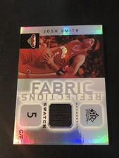2005-06 Upper Deck NBA Reflections Fabric Swatch Josh Smith #FR-JS