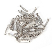 (32mm) 50Pcs Bar Pins - Small Brooch Pins With Safety Catch