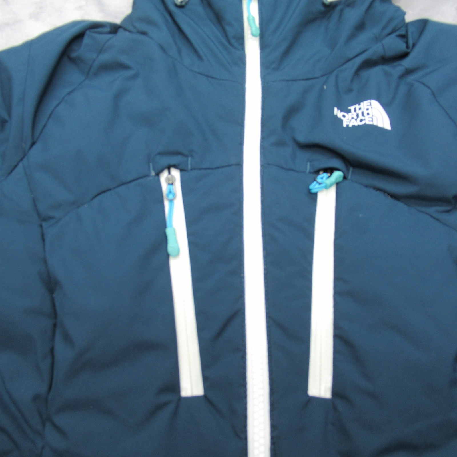 The North Face Down Jacket Women XS Blue Summit Series Waterproof Insulated Ski thumbnail 11