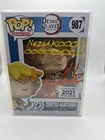Funko Pop! Demon Slayer Zenitsu Agatsuma #987 Funimation Signed By Aleks Le