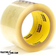 3M Scotch 375 High-Tack Box-Sealing Tape 54.6yd Clear