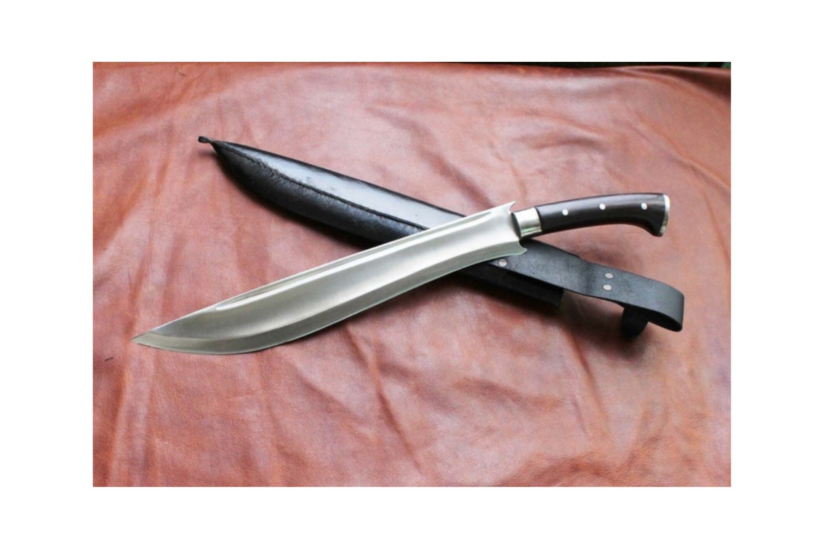 Custom Hamdmade Carbon Steel Blade Cleaver Machete Knife| Hunting Knife| Camping
