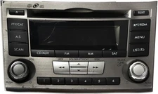 2012-2014 Subaru Legacy AMFM Radio CD Player Part Number 86201AJ61A Face CE617U1