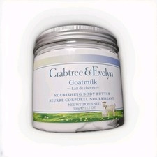 Image of Crabtree & Evelyn Goat Milk Body Butter Jar 360g