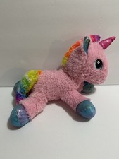 Rainbow Unicorn Plush Stuffed Animal 9  Multicolor