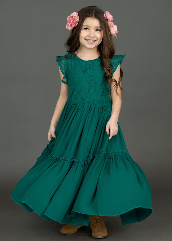 Girls Joyfolie Macy Dress in Teal, Size 12, Excellent Condition
