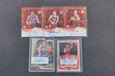 2024-25 Hoops Johnny Furphy Jaden Ivey Hot Signatures Auto Red RC /25 LOT5