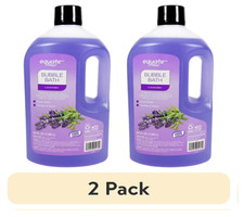 Equate Bubble Bath, for Adult, Senior and Teens, Lavender, 64 fl oz 2Pk