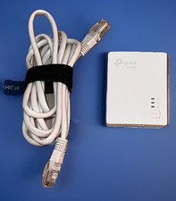 TP-Link AV1000 Powerline Ethernet Adapter TL-PA7017P W/ Eth Cable MINT