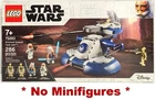 LEGO Star Wars 75283 Armored Assault Tank (ATT), w/Box & Instrx *NO MINIFIGURES*