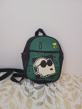 Green Snoopy Backpack Peanuts
