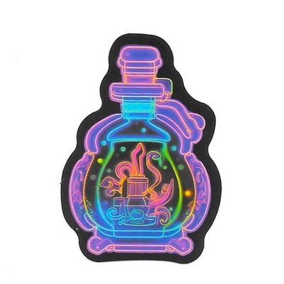 Neon Magic Potion Bottle Sticker Witchy Cyberpunk Aesthetic Vinyl Decal Laptop
