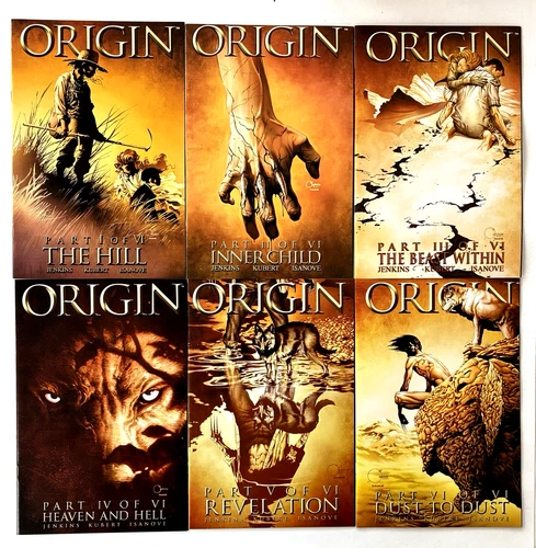 Origin #1-6 (2001) Marvel Comics Complete Wolverine Limited Series - Vintage