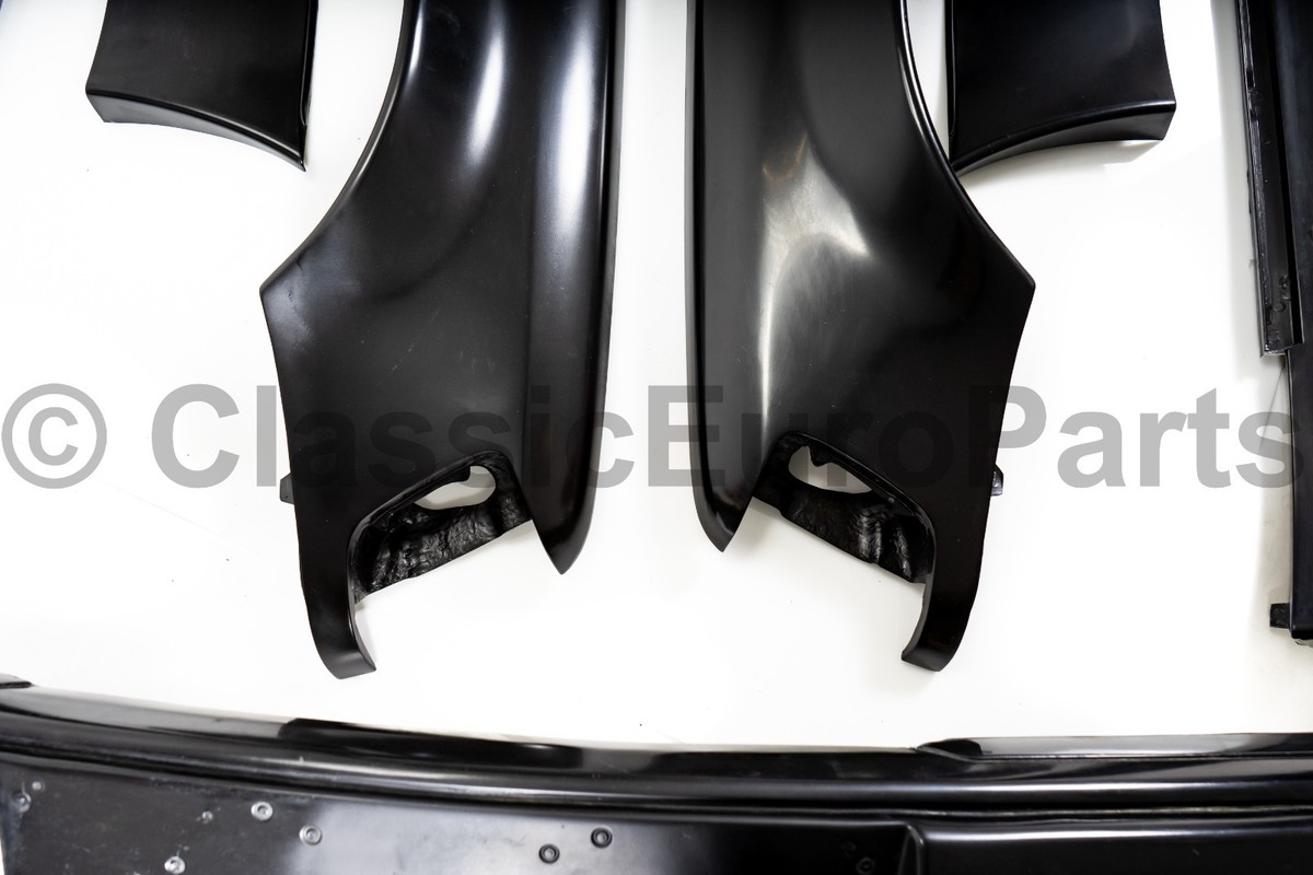 Full wide body kit front rear bumper fender set for Mercedes W124 
