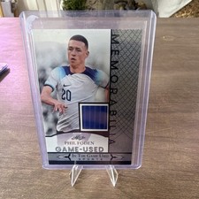 Leaf 2024 In The Game Used Sports Phil Foden #GUSM-21 Soccer Memorabilia Card