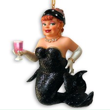 December Diamonds 2012 TAMMY TIGHT WAD Mermaid Ornament 55-90776 Collectible