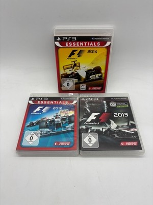 Sony PS3 Playstation 3 F1 2012 + F1 2013 + F1 2014 - Formel 1 Konvolut in OVP