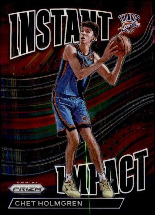 2022-23 Panini Prizm #2 Chet Holmgren Instant Impact