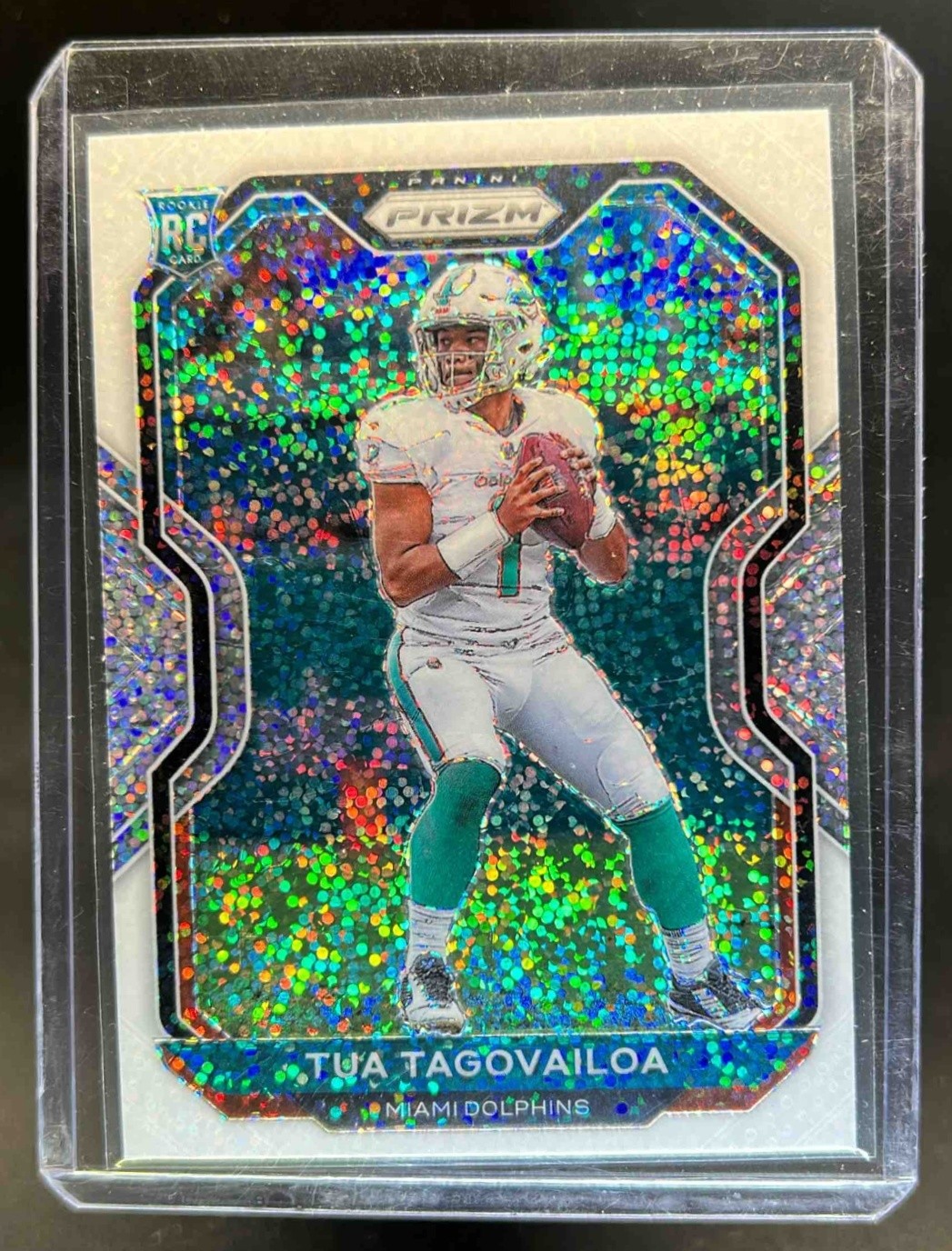 2020 Prizm Tua Tagovailoa RC White Sparkle SSP #339 Dolphins