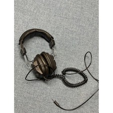 Califone 3068AV Stereo Mono Headphones Black Over Ear Coiled Cord 3.5mm Jack
