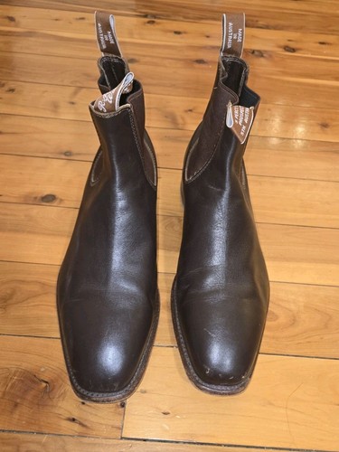 RMW boots Comfort Craftsman Chestnut size 11 H | eBay Australia