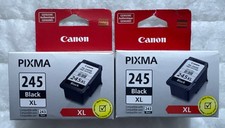 Canon PG-245XL Black Ink Cartridge Twin Pack 8278B010 Genuine Sealed