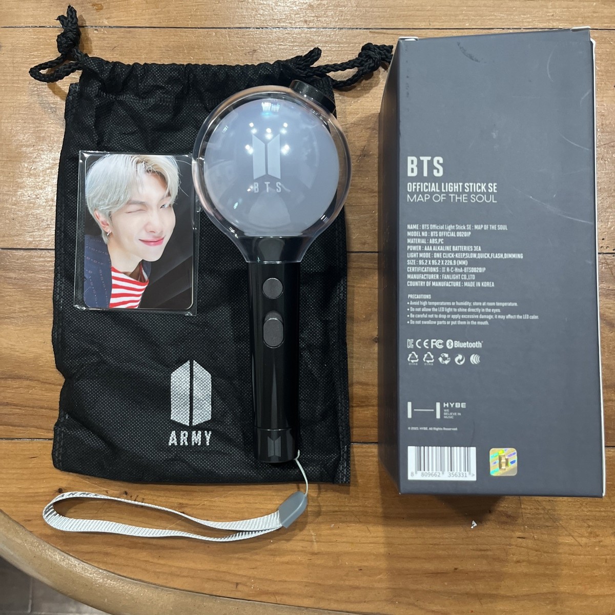 アイドル BTS ARMY BOMB (Map of soul) BTS Official Light Stick Army Bomb Map of the Soul With Original