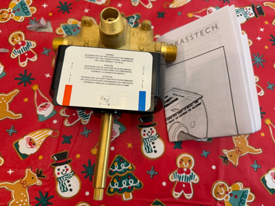 #ad Newport Brass 1 684 Universal Pressure Balanced Shower Valve with Service Stops $139.59