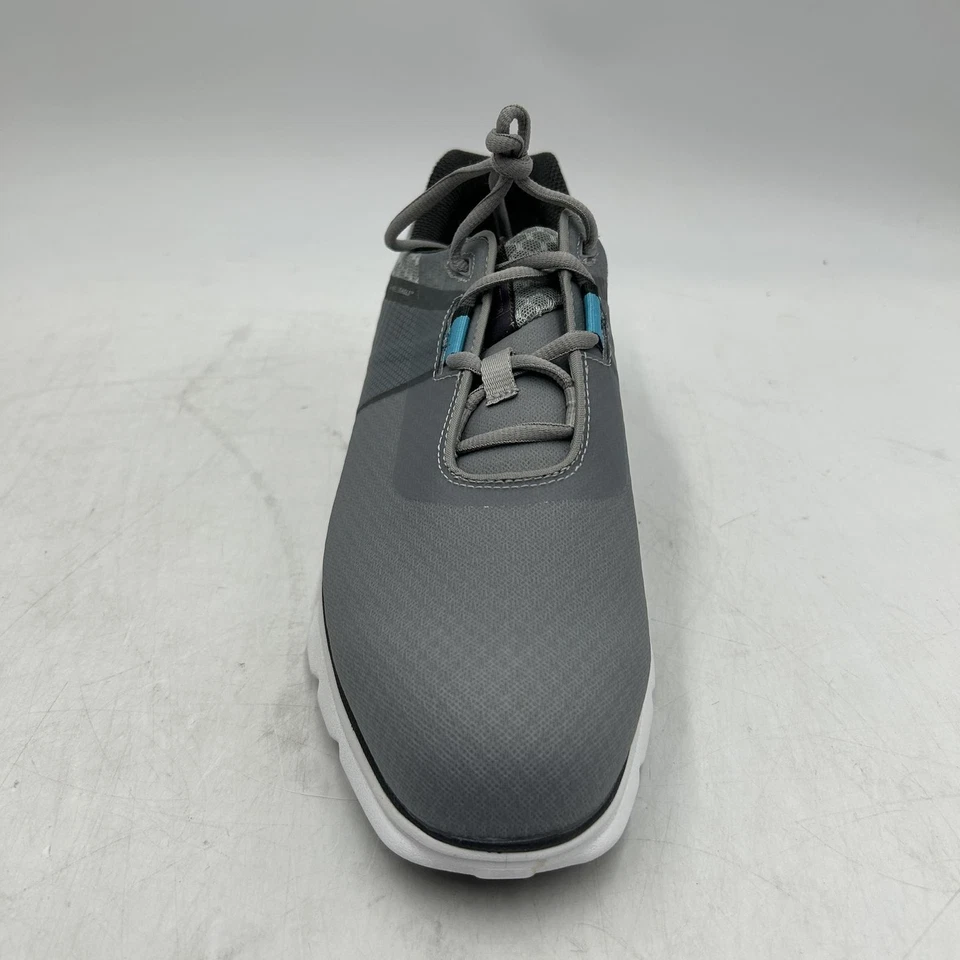 FootJoy Men's ProSLX Spikeless Golf Shoes, Grey/White, 10 Wide - Image 4 of 4