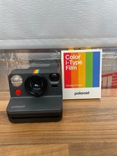 Polaroid NOW Gen3 Instant Camera + 8 Color Photos - Black