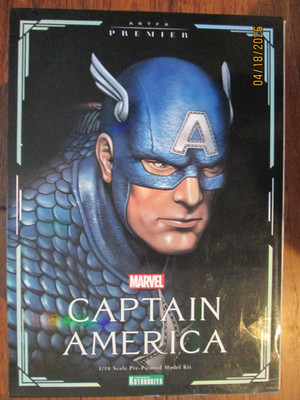 Kotobukiya ArtFX Premier Captain America 1/10 Scale Pre-Painted Model Kit NEW