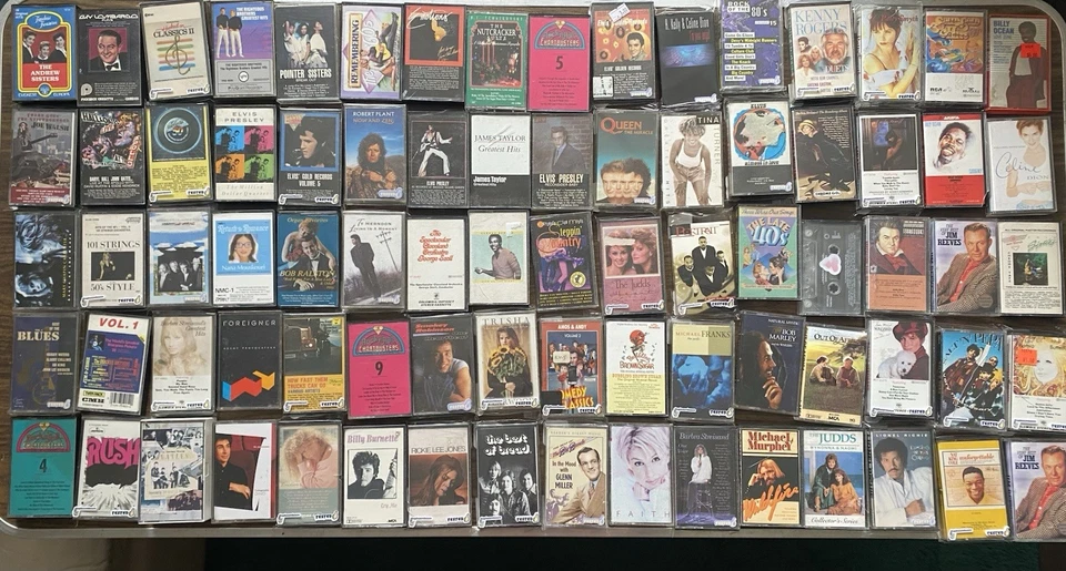 CASSETTE TAPE LOT 175+ vintage tested & sealed w/ extras | shopbloombloom brand - Image 2 of 4