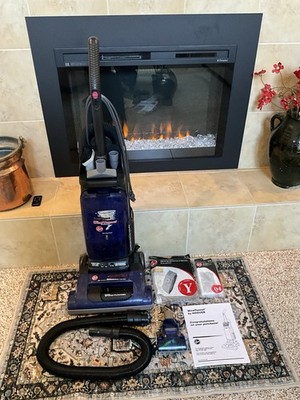 Hoover Wind Tunnel Supreme Upright Bagged Vacuum Model U5456-900-SELLER RESTORED