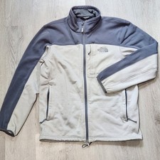 The North Face Men's Apex Bionic 2 Zip Up Fleece Jacket Sz Medium Black Outdoor