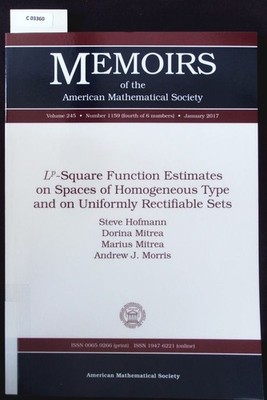 Lp-square function estimates on spaces of homogeneous type and on uniformly rect
