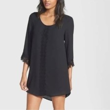 ASTR The Label Black Lace Dress Mine-Dress size medium