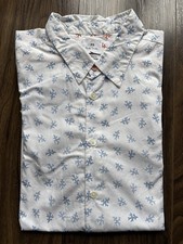 Paul Smith - PS Origin “Antlers” (M) Blue & White 40” Chest BNWOT RRP £105
