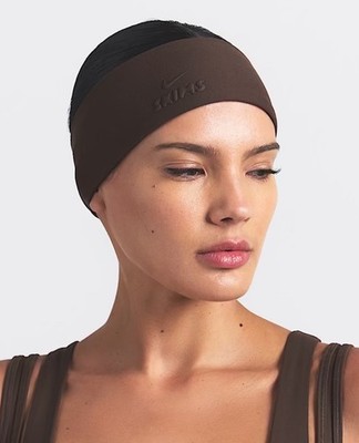 Nike Skims Women's Headband Dark Sepia Brown New