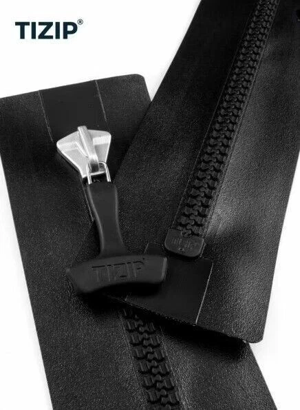 2 Pack TIZIP MasterSeal 10 Waterproof Black Zipper 34" Long 880MM 2" Wide 1 LUB - Image 2 of 4