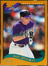 2002 Topps #139 Matt Williams Baseball VG